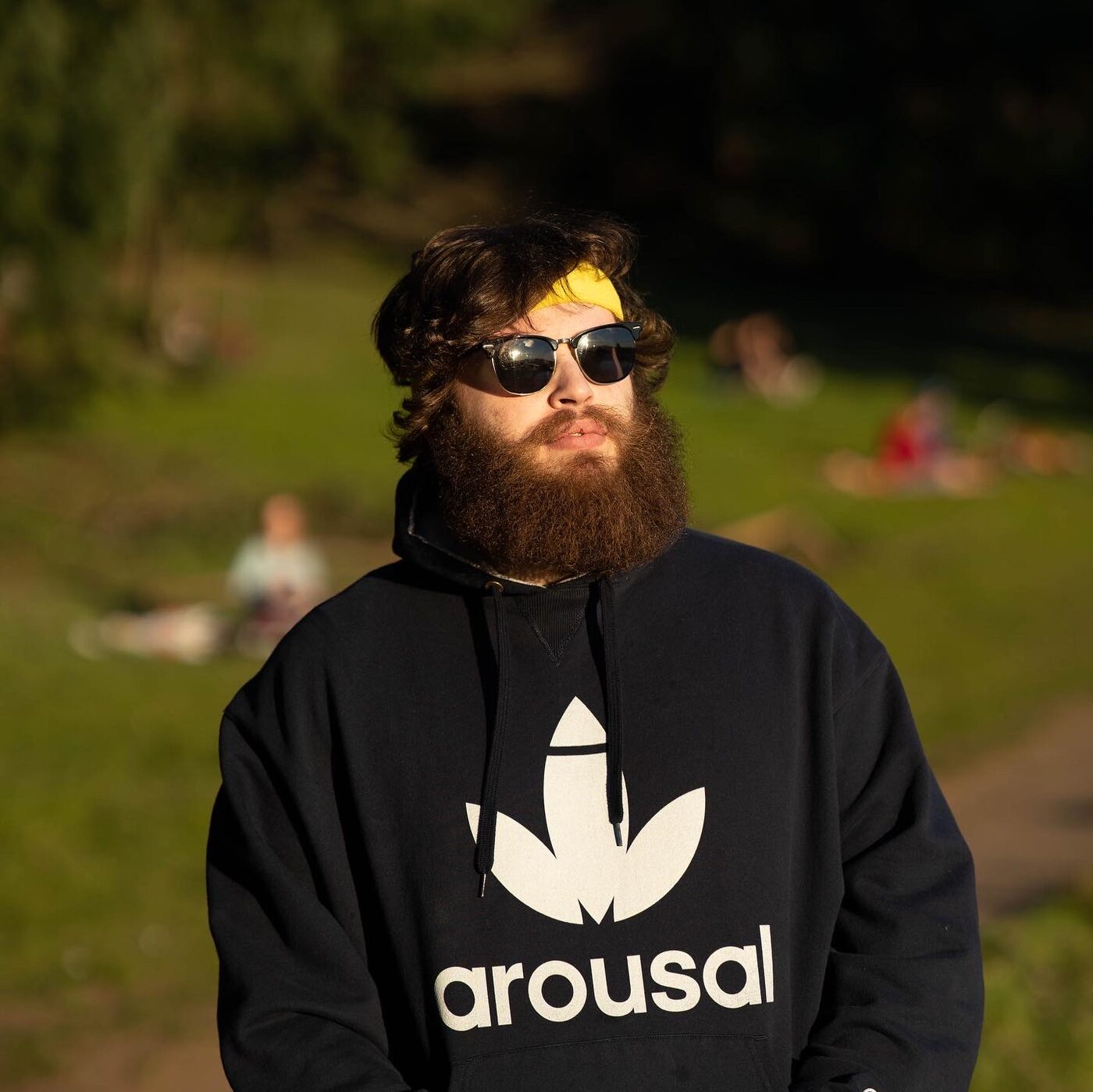 Rob Araujo outdoors at golden hour